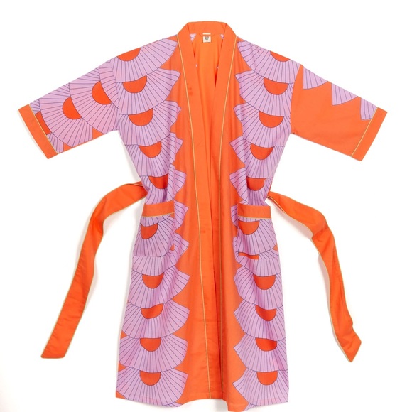 Block Shop Textiles Other - Block Shop Textiles Parasol/Sunset Robe – S/M Bold Print Read Description